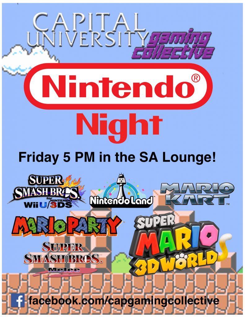 CUGC Nintendo Night